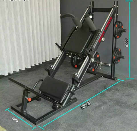 Leg Press and Hack Squat Machine - Hanuman Fitness