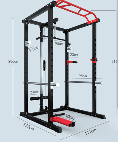 Multifunctional Squat Rack - Hanuman Fitness